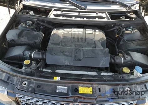 2012 Land Rover Range Rover Hse Luxury из США, поврежденный, VIN SALMF1D42CA390805